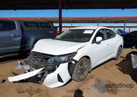 2025 Nissan Sentra Sv z USA, uszkodzony, nr VIN 3N1AB8CV2SY338323